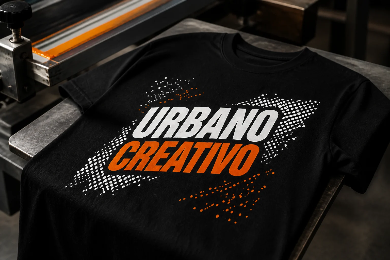 Estampado de polera Urbano Creativo