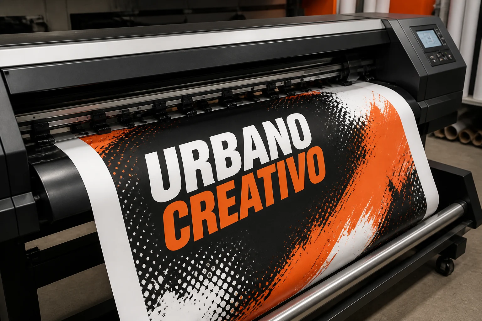 Impresión digital de gran formato Urbano Creativo